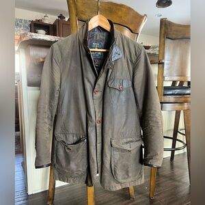 Barbour Beacon Dept. B Commander Jacket Skyfall 007 Olive Medium